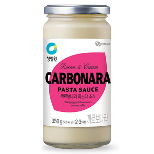 청정원 까르보나라 파스타소스, 350g, 1개