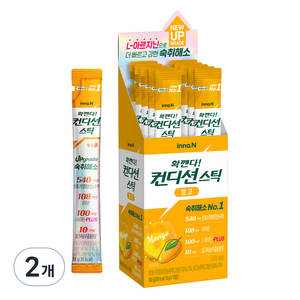 컨디션 스틱 숙취해소제 망고맛 10p, 180g, 2개