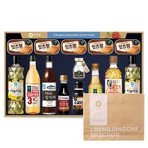 청정원 행복 C호 선물세트 + 쇼핑백, 1세트