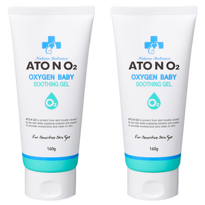 아토엔오투 옥시젠 베이비 수딩젤, 160g, 2개