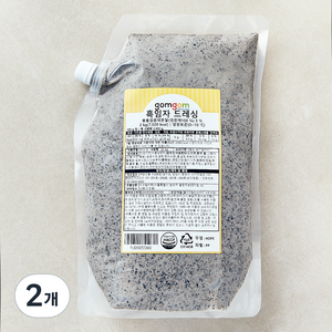 곰곰 흑임자 드레싱, 2kg, 2개
