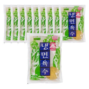 칠갑농산 냉면육수, 300ml, 10개