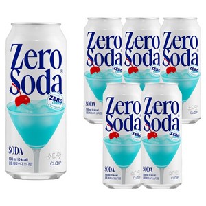 클룹 제로소다 소다맛, 500ml, 6개