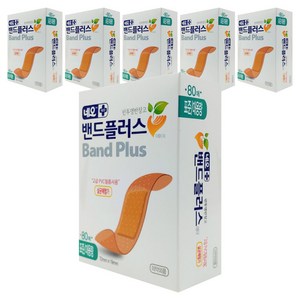 네오밴드플러스 에이 반창고, 표준대용량, 80개입, 6개