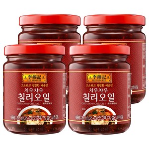 이금기 치우챠우 칠리오일, 205g, 4개