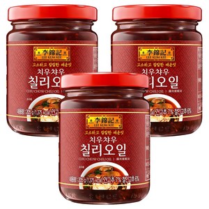 이금기 치우챠우 칠리오일, 205g, 3개
