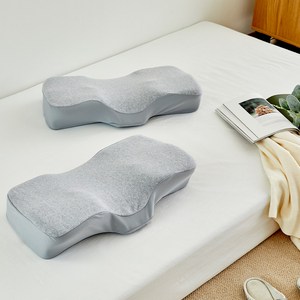 리브맘 프리미엄 3D 메모리폼 베개 + 커버 세트