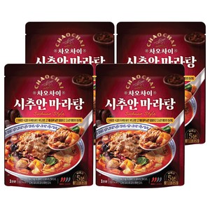 차오차이 시추안 마라탕, 500g, 4개