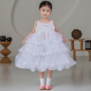 하랑한복 여아용 해피랑 한복 3단 속치마