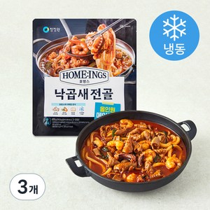 청정원 호밍스 낙곱새전골 2~3인분 (냉동), 650g, 3개