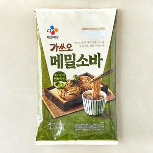 CJ제일제당 가쓰오 메밀소바 4인분, 1.14kg, 1개