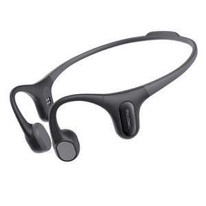 모자와 런플러스 스포츠 오픈이어 IP68 2M 방수 32GB 블루투스 골전도 이어폰 M2101 블랙 10시간