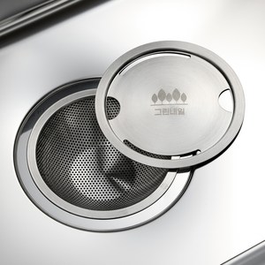 그린내일 304 스텐 싱크대 배수구망 + 커버