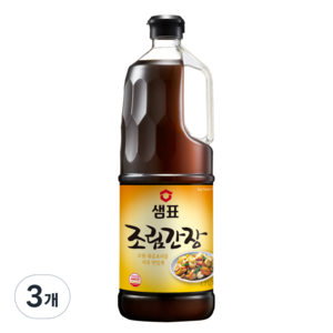 샘표 조림간장, 1.7L, 3개