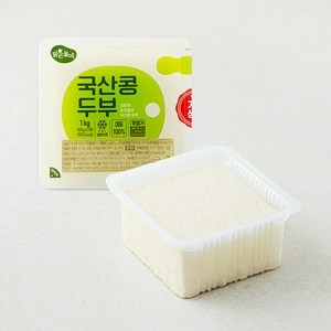 맑은물에 국산콩 두부, 500g, 2개