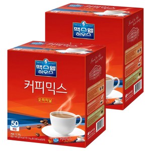 맥스웰하우스 커피믹스 오리지날, 11.8g, 50개입, 2개