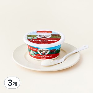 오가닉밸리 유기가공식품인증 크림치즈 스프레드 터브