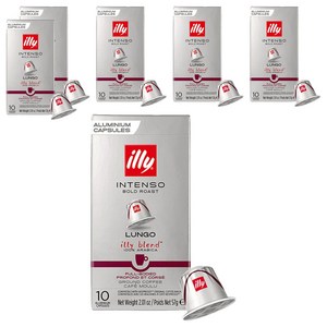 일리 네스프레소 캡슐커피 볼드 로스트 인텐소 룽고 그라운드