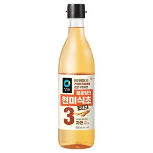 청정원 정통발효 현미 식초, 800ml, 1개