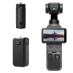 DJI Osmo Pocket 4 스탠더드 콤보 액션캠 + 배터리 핸들 + 미니 삼각대 세트