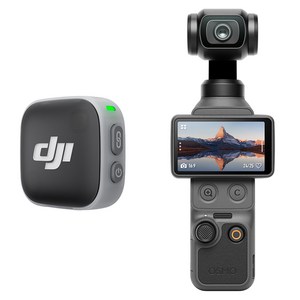 DJI Osmo Pocket 4 스탠더드 콤보 액션캠 + Mic Mini 2 송신기 세트