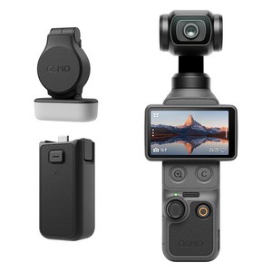 DJI Osmo Pocket 4 스탠더드 콤보 액션캠 + 필라이트 + 배터리 핸들 세트