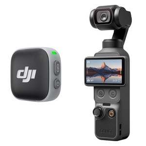DJI Osmo Pocket 4 에센셜 콤보 액션캠 + Mic Mini 2 송신기 세트