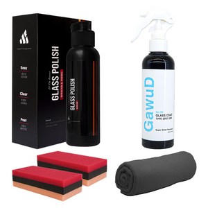 GawuD 자동차 유막제거 발수코팅 세트