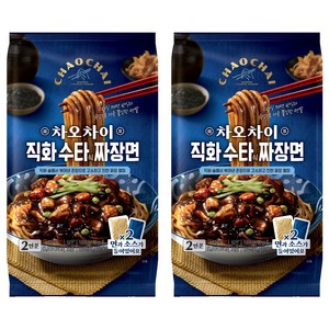 차오차이 직화 수타식 짜장면 720g 2인분, 2개