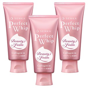 센카 퍼펙트 휩 콜라겐 인 에이 클렌징폼, 120g, 3개