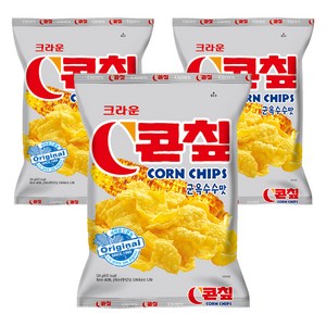 콘칲 군옥수수맛, 124g, 3개
