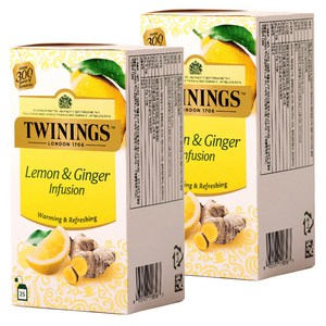 트와이닝 레몬 앤 진저 티백