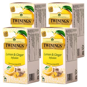 트와이닝 레몬 앤 진저 티백