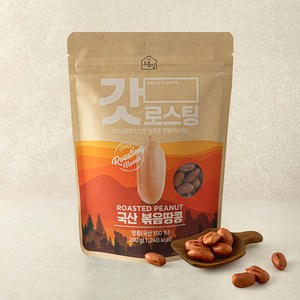 오볶집 갓 로스팅 볶음땅콩, 200g, 1개