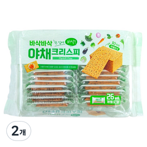 야채 크리스피 크래커, 288g, 2개