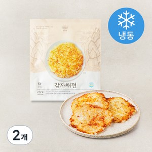 안원당 감자채전 (냉동), 240g, 2개