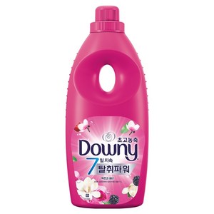 다우니 초고농축 7일지속 탈취파워 섬유유연제 목련과 베리 본품
