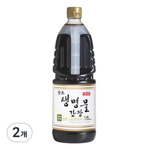 신앙촌 생명물간장, 1.8L, 2개