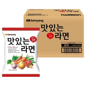 삼양 맛있는라면 115g, 40개, (5개 X 상세페이지 참조 X 상세페이지 참조)