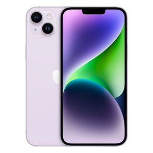 Apple 정품 아이폰 14 Plus 자급제, 퍼플, 256GB