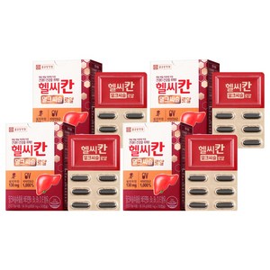 종근당건강 헬씨칸 밀크씨슬 로얄, 30정, 4개