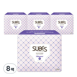 슈베스 슬리머 밴드형 기저귀 중형, 208매, 중형(M)