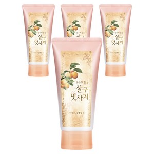 LG생활건강 살구 스크럽 앤 클렌징 폼, 120g, 4개