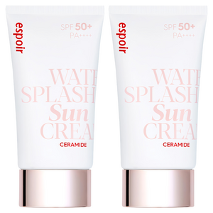 에스쁘아 워터 스플래쉬 세라마이드 선크림 SPF50+ PA++++, 60ml, 2개