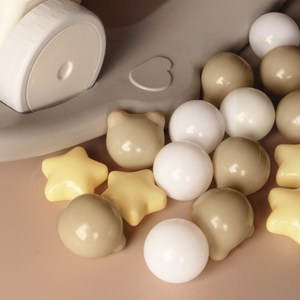 조이올리 볼풀공 200p 세트, 곰돌이, 60 x 60 mm, 1세트