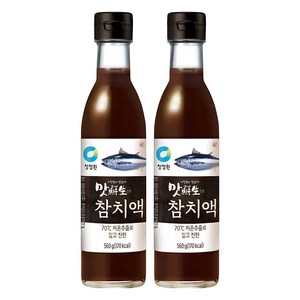 맛선생 참치액, 560g, 2개
