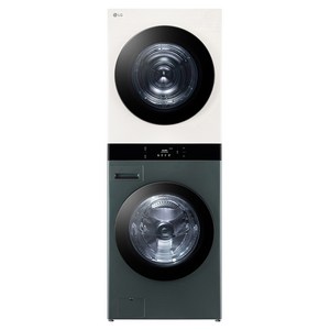 LG전자 트롬 오브제컬렉션 워시타워 WL21GEN 드럼세탁기 FL21GEN 25kg + 건조기 21kg RL21EJN 방문설치
