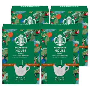 스타벅스 하우스 블렌드 드립백커피, 9g, 5개입, 4개