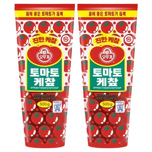 오뚜기 토마토 케챂, 500g, 2개