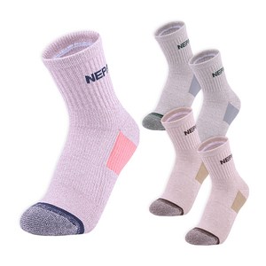 네파 여성용 몽피나클 쿠션 미들삭스